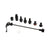 Trainer Parts & Accessories Garmin Tacx Direct Drive axle and adapters 12 x 142mm 12 x 148mm Dark Slate Gray