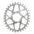 Works Components Oval Chainring SRAM 3-Bolt 30T Boost 3mm Slv