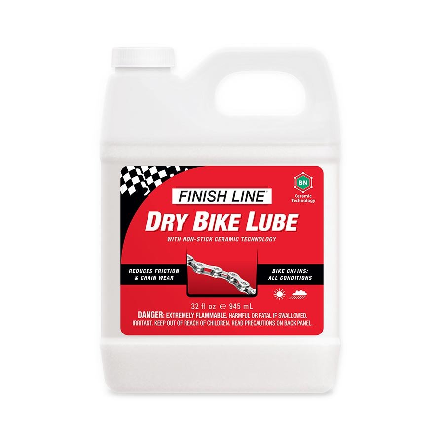 Degreaser / Cleaner Finish Line Finish Line Dry Lube with Ceramic Technology - 32oz Jug Firebrick