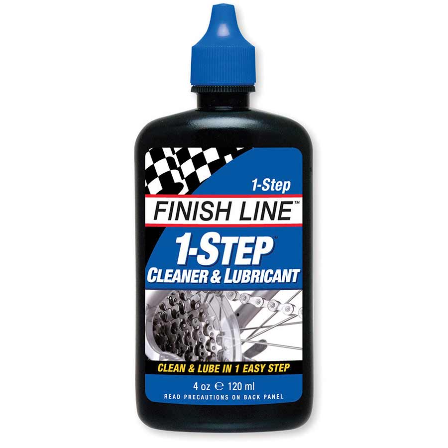 Finish Line 1-Step Cleaner and Bike Chain Lube - 4oz Drip