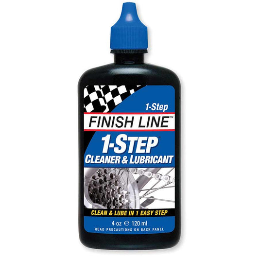 Finish Line 1-Step Cleaner and Bike Chain Lube - 4oz Drip