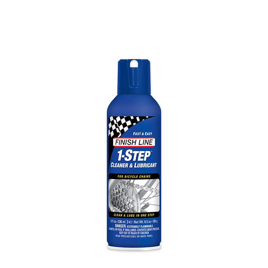 Finish Line 1-Step Cleaner and Bike Chain Lube - 8oz Aerosol