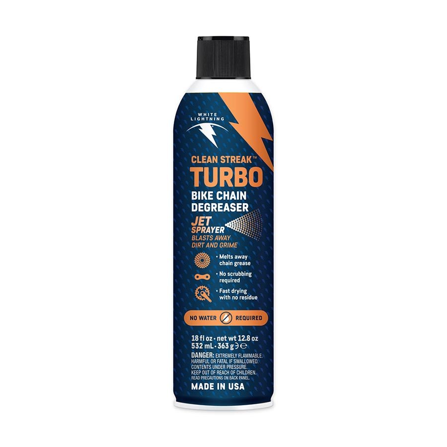 Degreaser / Cleaner White Lightning White Lightning Clean Streak Turbo Bike Chain Degreaser - 18oz Tan