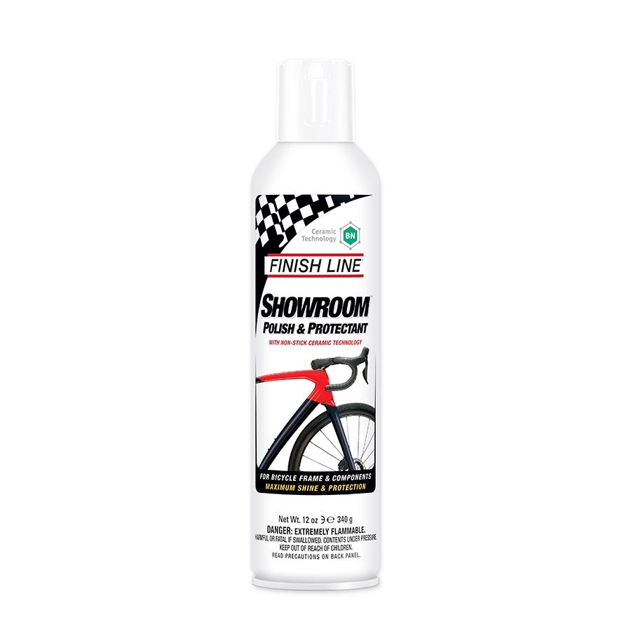 Polish Finish Line Finish Line Showroom Polish Protectant Ceramic Technology - 12oz Aerosol Black