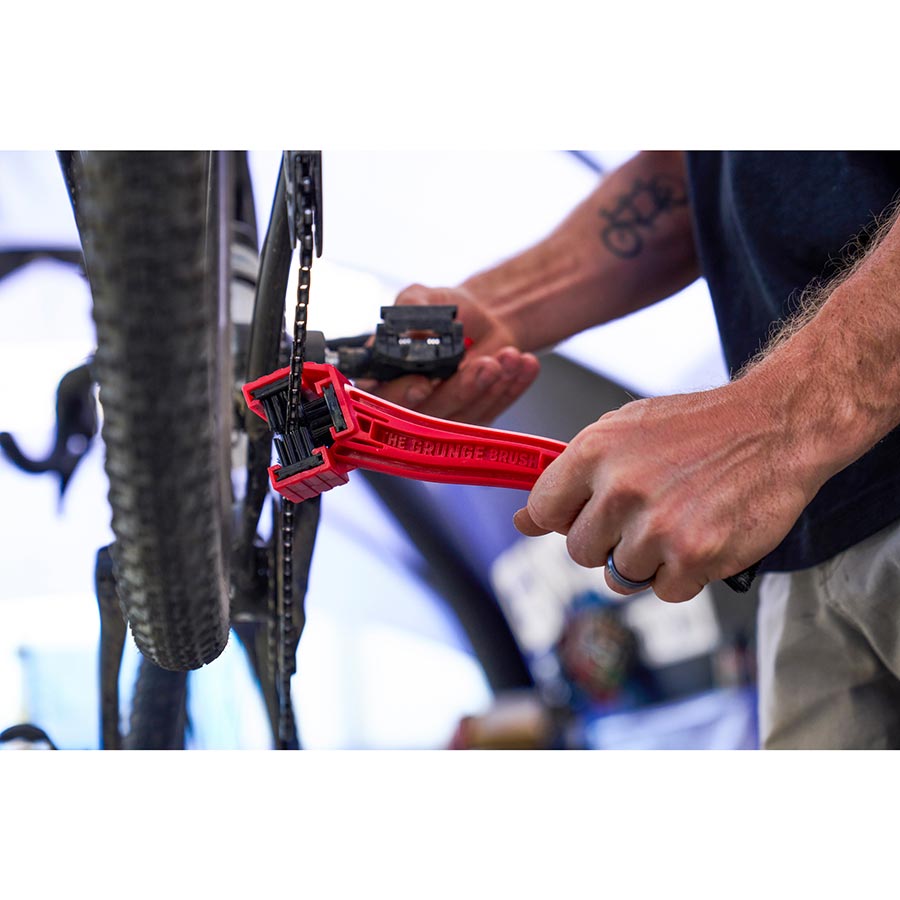 Cleaning Tools Finish Line Finish Line Grunge Brush Chain and Gear Cleaning Tool Dark Slate Gray