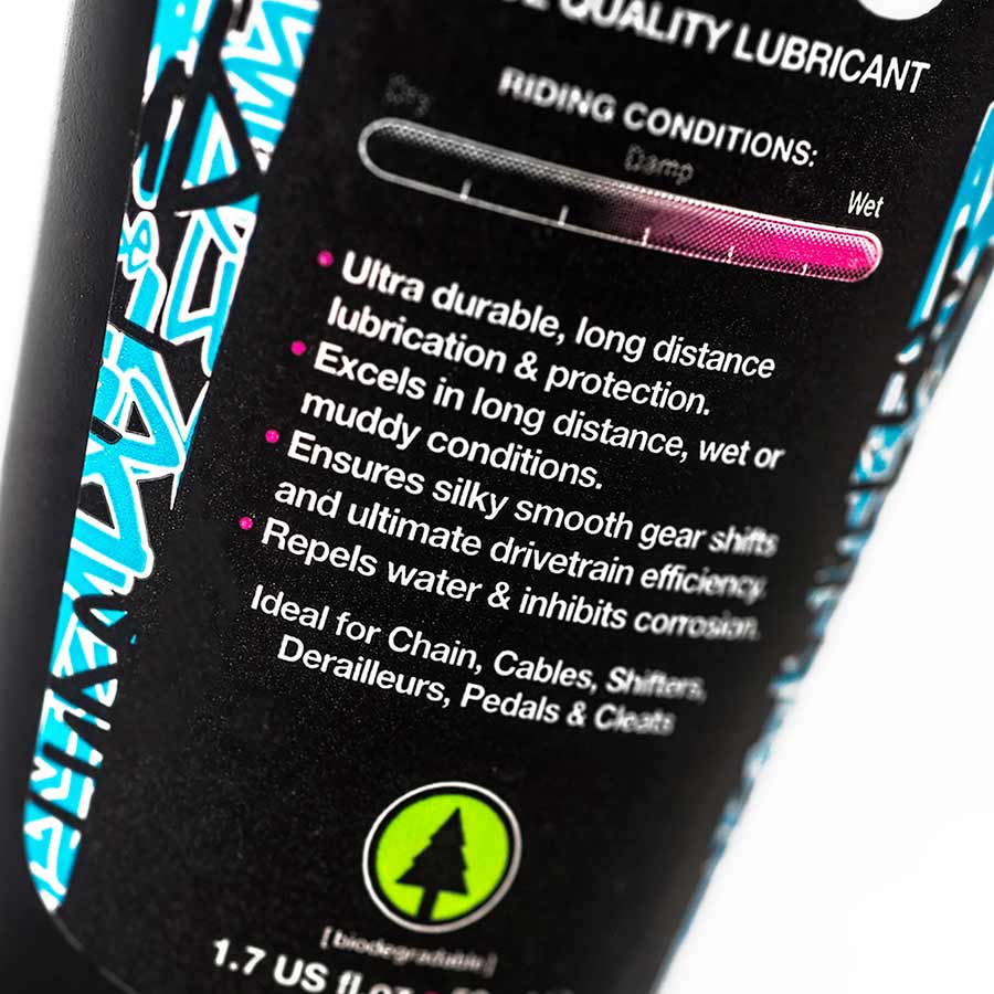 Degreaser / Cleaner Muc-Off Muc-Off Bio Wet Bike Chain Lube - 50ml Drip Black