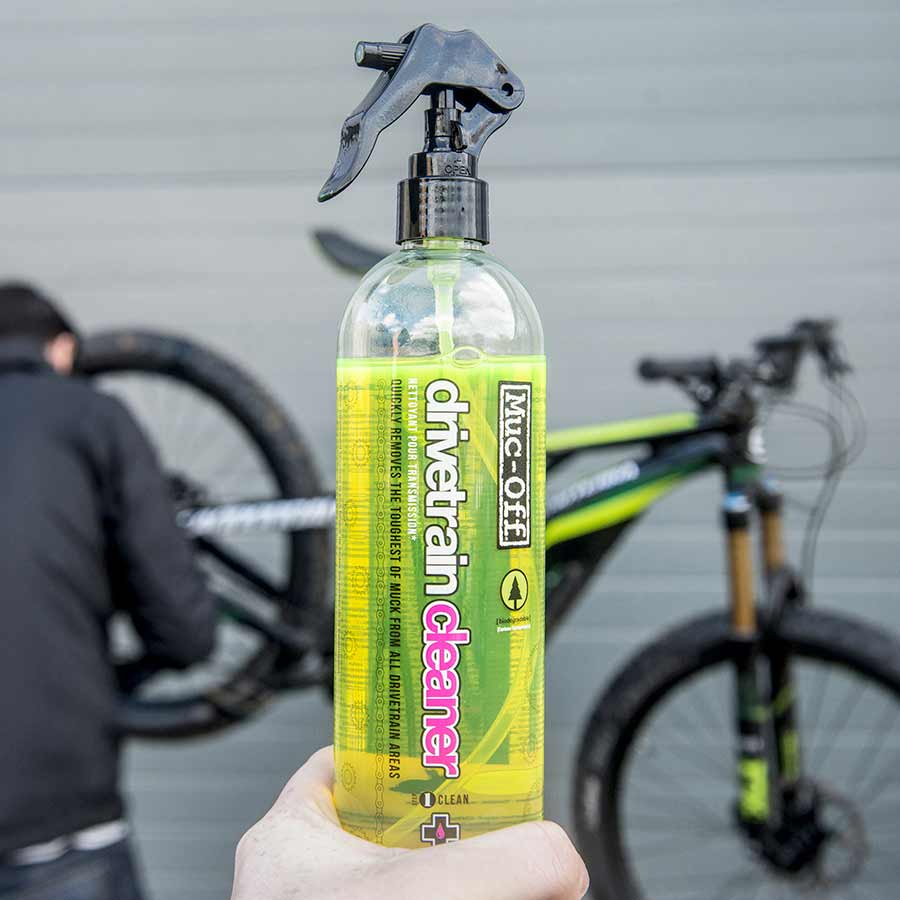 Degreaser / Cleaner Muc-Off Muc-Off Drivetrain Cleaner: 500ml Pourable/Spray Bottle Dark Gray