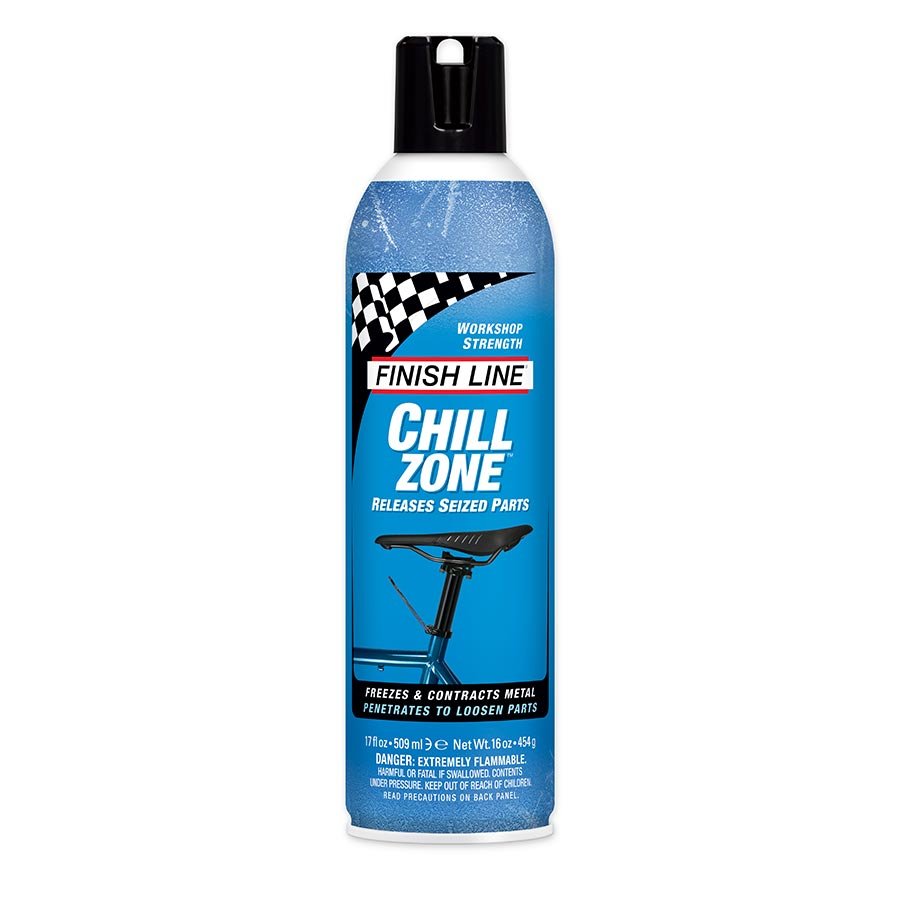 Degreaser / Cleaner Finish Line Finish Line Chill Zone Penetrating Lube - 17oz Aerosol Steel Blue