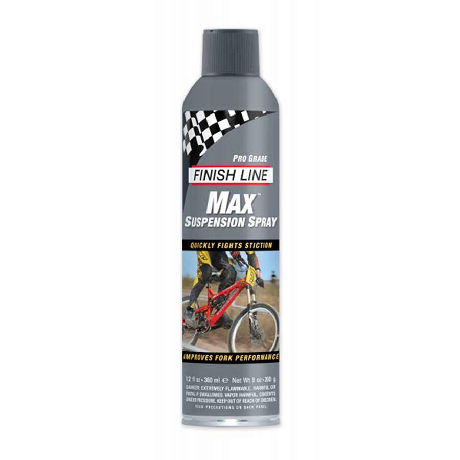 Suspension Tools Finish Line Finish Line Max Suspension Spray Lubricant 9oz Aerosol Dim Gray