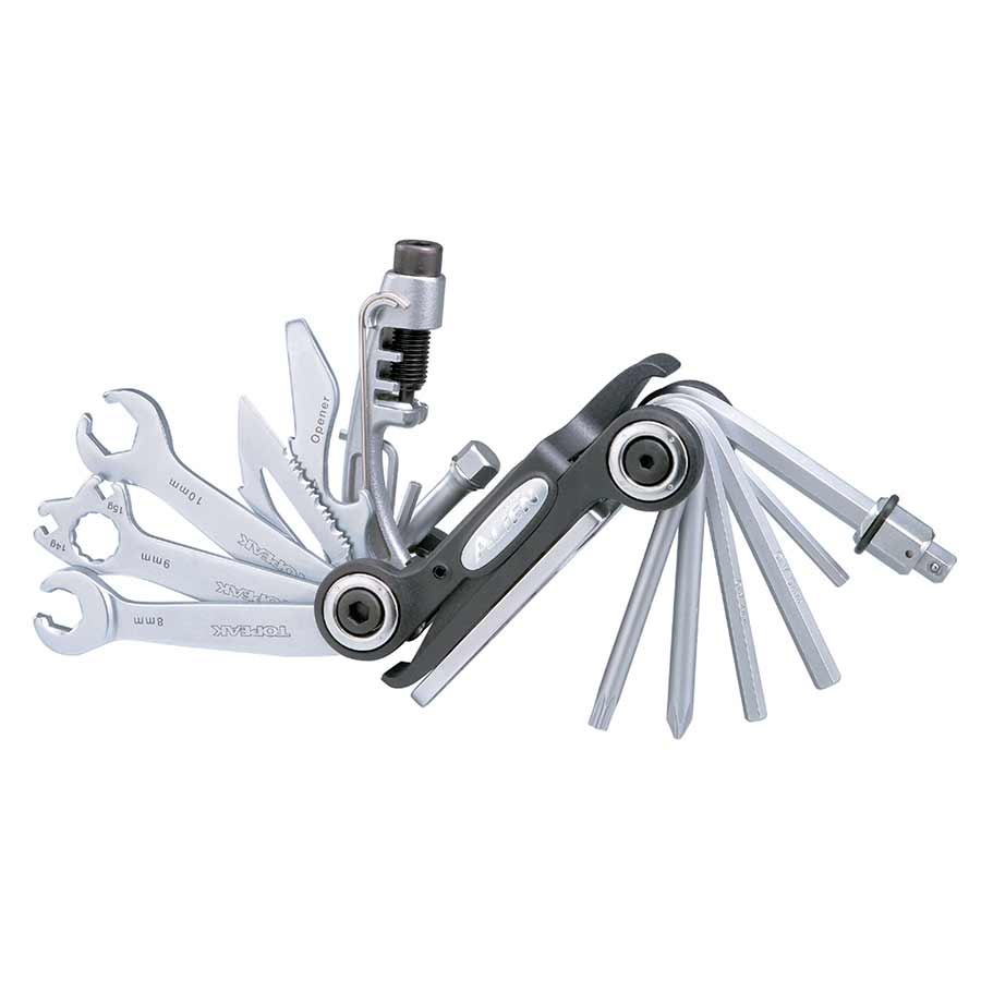 Multi Tools Topeak Topeak Alien II Folding Multi-Tool Light Gray
