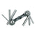 Multi Tools Topeak Topeak Mini 6 Multi Tool Light Slate Gray