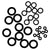 Brake Tools SRAM SRAM/Avid Pro Bleed Syringe O-ring Kit Fitting O-ring  Coupling O-rings Bleeding Edge O-rings 10 Kits Lavender