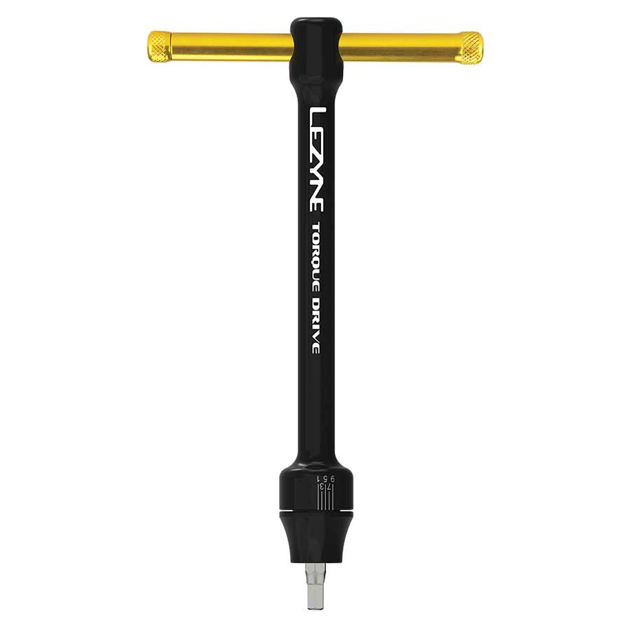 Torque Wrench Lezyne Lezyne Torque Drive  Torque Wrench - 2-9 Nm 2 2.5 3-6mm Hex   T10 T25 T30~ Flat/Phillips With Storage Case BLK Black