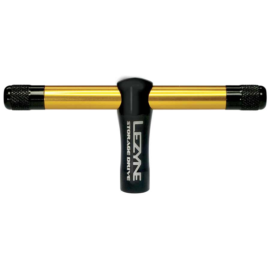 Multi Tools Lezyne Lezyne Storage Drive Multi-Tools Aluminium Plates Chrome Vanadium Bits Black Light Goldenrod