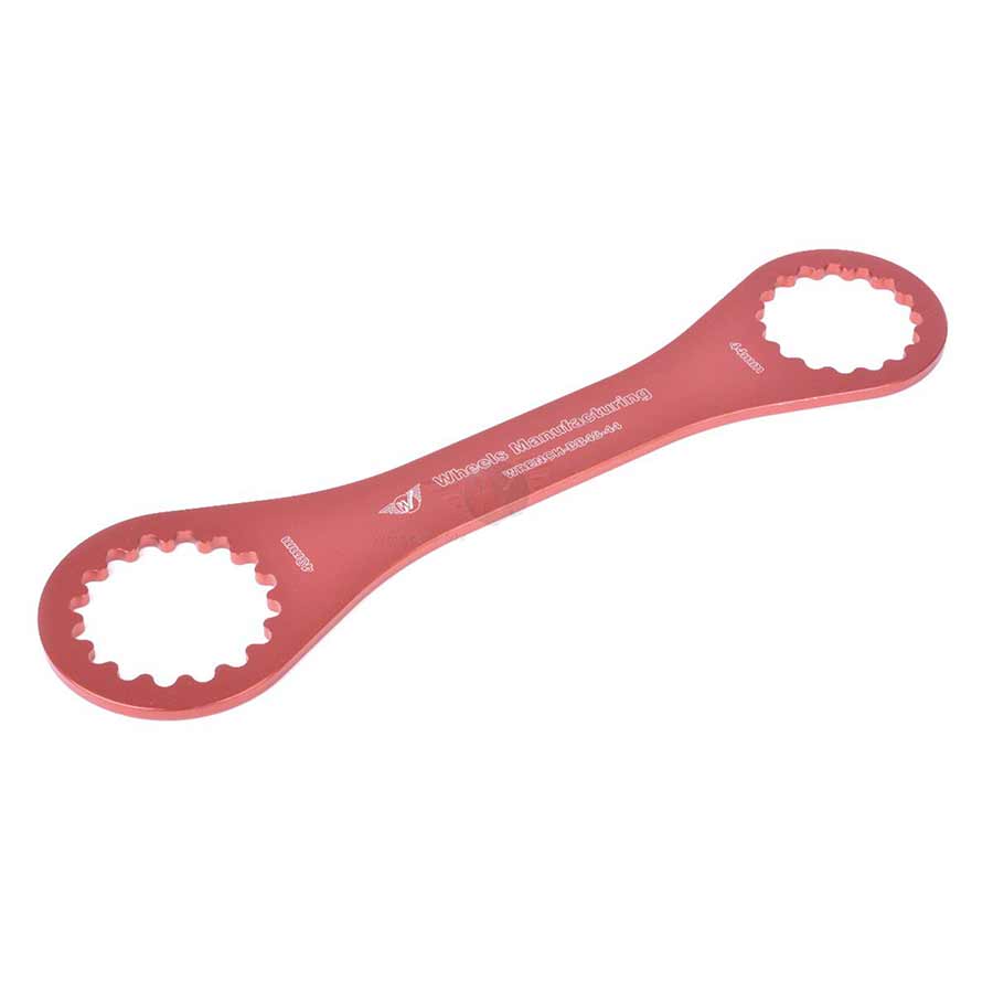 Bottom Bracket Tools Wheels Manufacturing Wheels Manufacturing Bottom Bracket Wrench for 48.5mm and 44mm 16-notch Cups Pale Violet Red