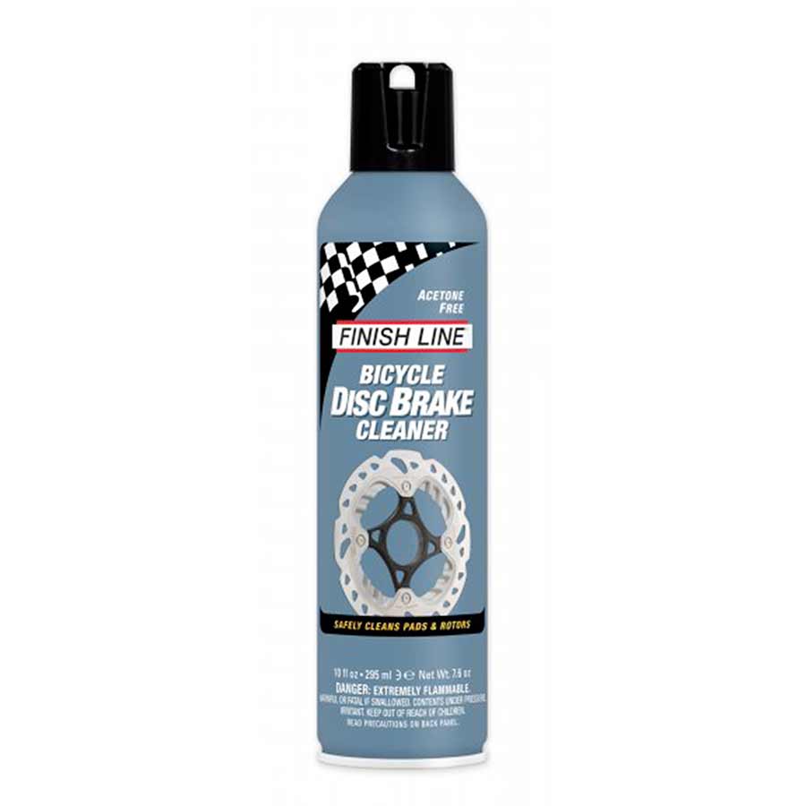 Degreaser / Cleaner Finish Line Finish Line Bicycle Disc Brake Cleaner 10oz Aerosol Light Slate Gray