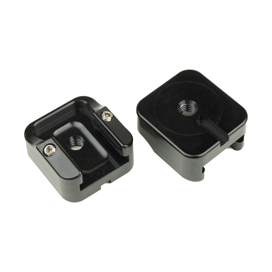Suspension Tools RockShox RockShox Rear Shock Clamp Adapters - Connects Rear Shock Tools to Clamps Black