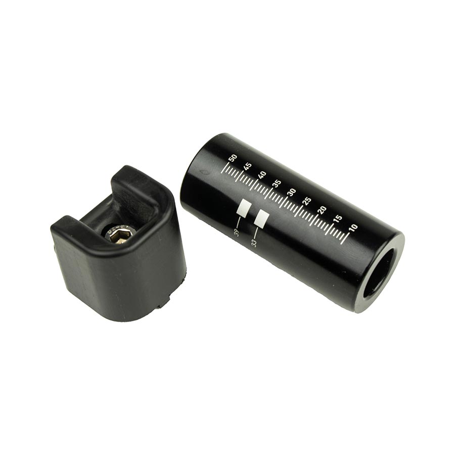 Suspension Tools RockShox RockShox Rear Shock Clamp Tips 26mm damper service - Super Deluxe A1-B2 2017-2022 / ThruShaft C1+ 2021+ Dark Slate Gray