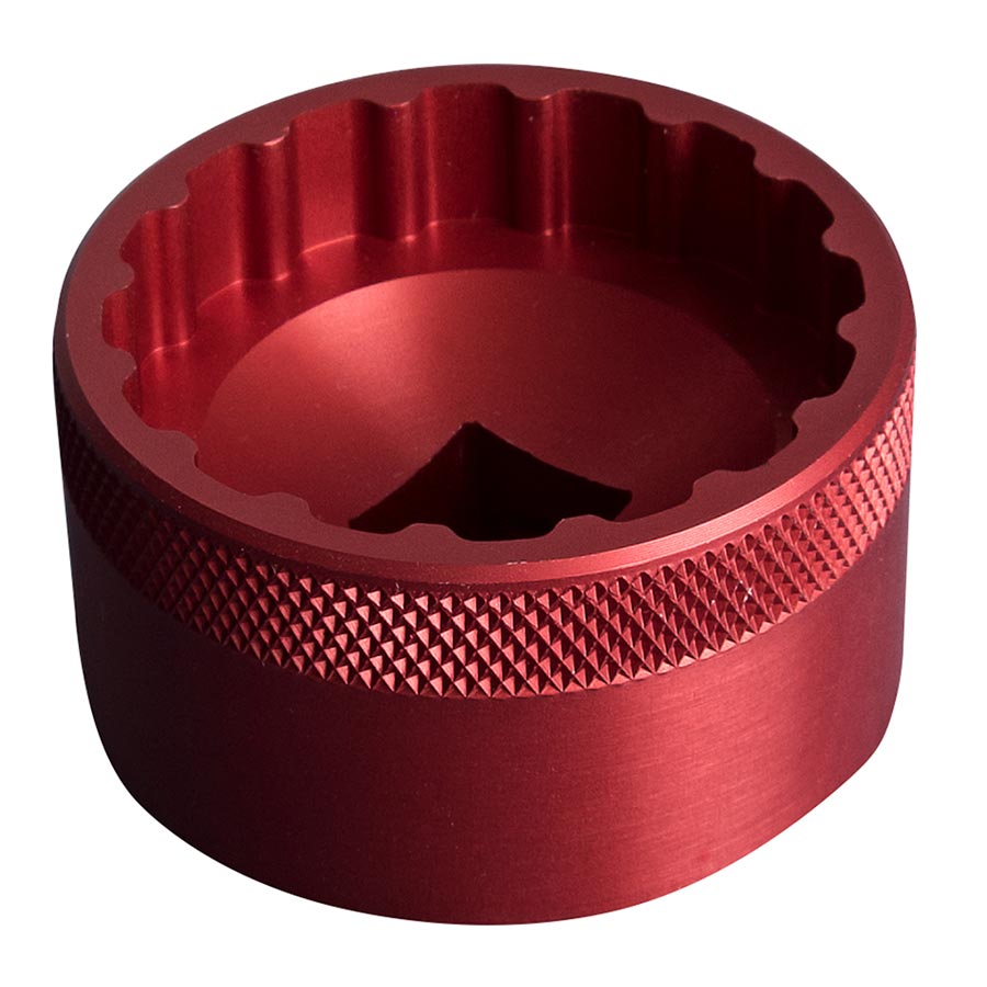 Bottom Bracket Tools Unior Unior Bracket Socket 16 Notch Bottom Bracket Tool Hollowtech II Dark Red