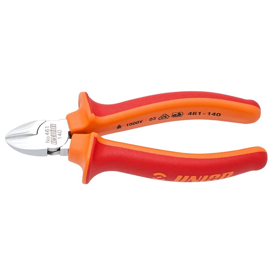 Pliers Unior Unior Diagonal Cutting Nippers Pliers Red/Orange Tomato