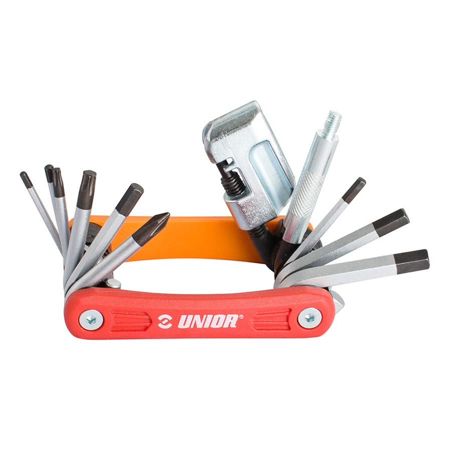 Multi Tools Unior Unior EURO13 Multi-Tools Number of Tools: 13 Red/Orange Gray