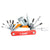 Multi Tools Unior Unior EURO17 Multi-Tools Number of Tools: 17 Red/Orange Light Gray
