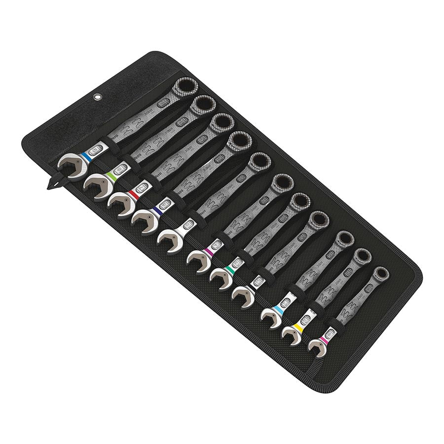 Combination Wrenches Wera Wera Joker Set Ratcheting Combination Wrench Set - 11 Piece Dark Slate Gray