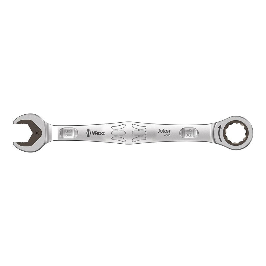 Combination Wrenches Wera Wera Joker Ratcheting Combination Wrench - 15mm Light Gray
