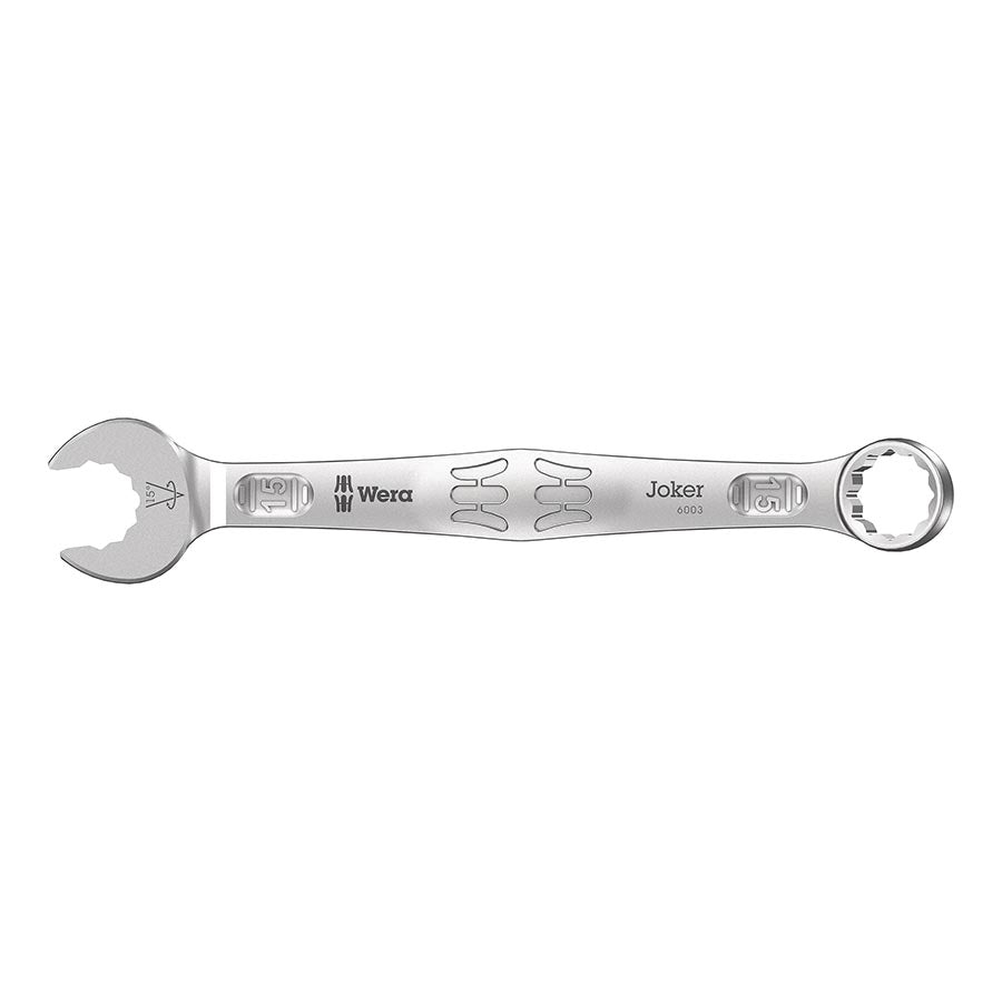 Combination Wrenches Wera Wera 6003 Joker Combination Wrench - 15mm Light Gray