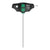 Hex Wrench Wera Wera 454 T-handle hexagon screwdriver Hex-Plus 2 x 100 mm Dark Slate Gray