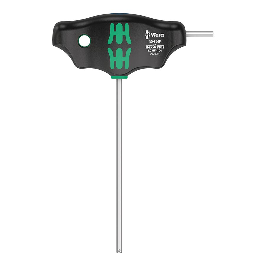 Hex Wrench Wera Wera 454 HF T-handle hexagon screwdriver Hex-Plus holding function 3 x 100 mm Dark Slate Gray