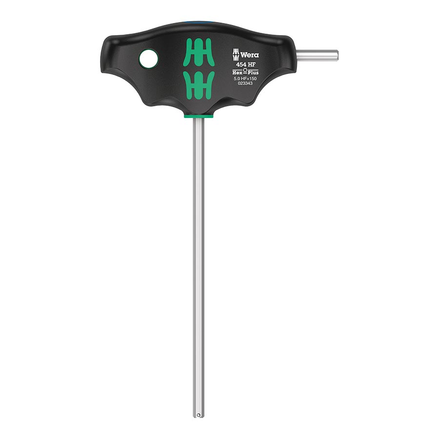 Hex Wrench Wera Wera 454 HF T-handle hexagon screwdriver Hex-Plus holding function 5 x 150 mm Dark Slate Gray