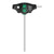 Hex Wrench Wera Wera 454 HF T-handle hexagon screwdriver Hex-Plus holding function 5 x 150 mm Dark Slate Gray