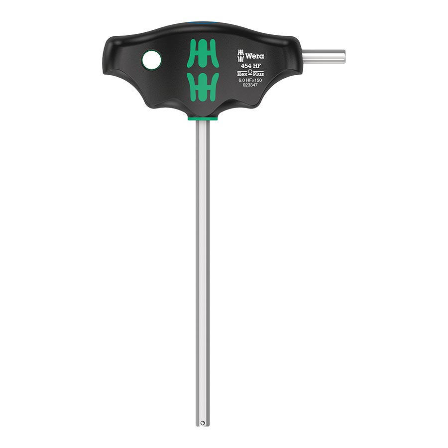 Hex Wrench Wera Wera 454 HF T-handle hexagon screwdriver Hex-Plus holding function 6 x 150 mm Dark Slate Gray