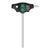 Hex Wrench Wera Wera 454 HF T-handle hexagon screwdriver Hex-Plus holding function 6 x 150 mm Dark Slate Gray