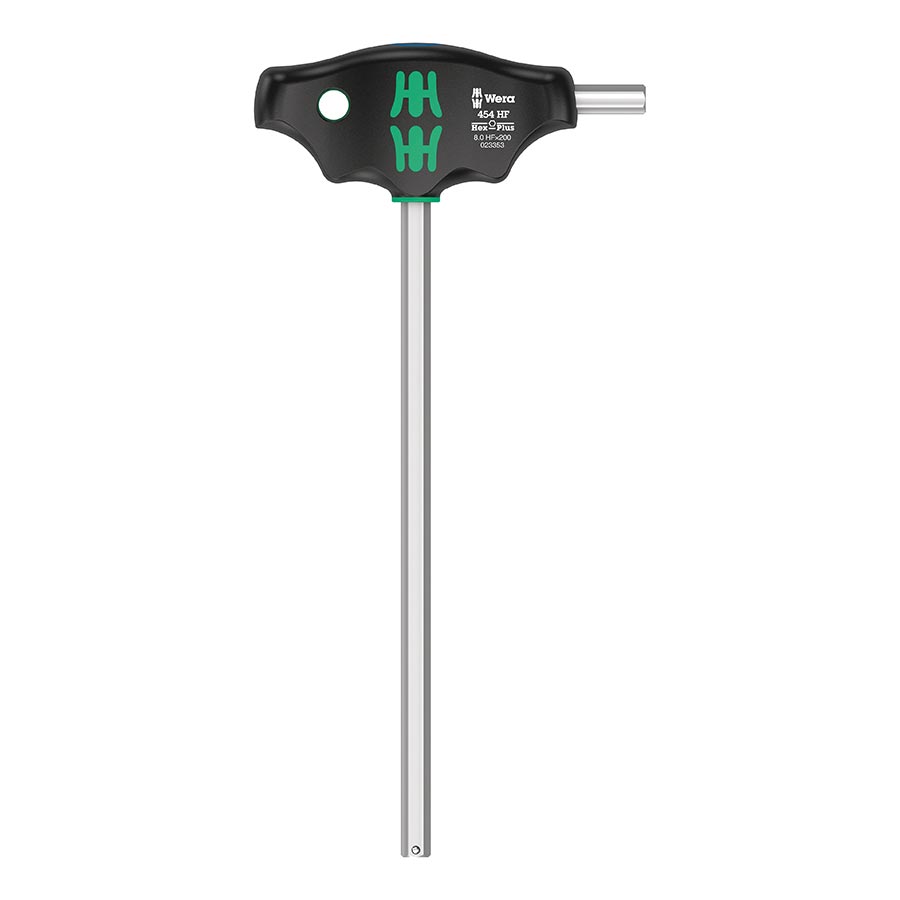 Hex Wrench Wera Wera 454 HF T-handle hexagon screwdriver Hex-Plus holding function 8 x 200 mm Lavender