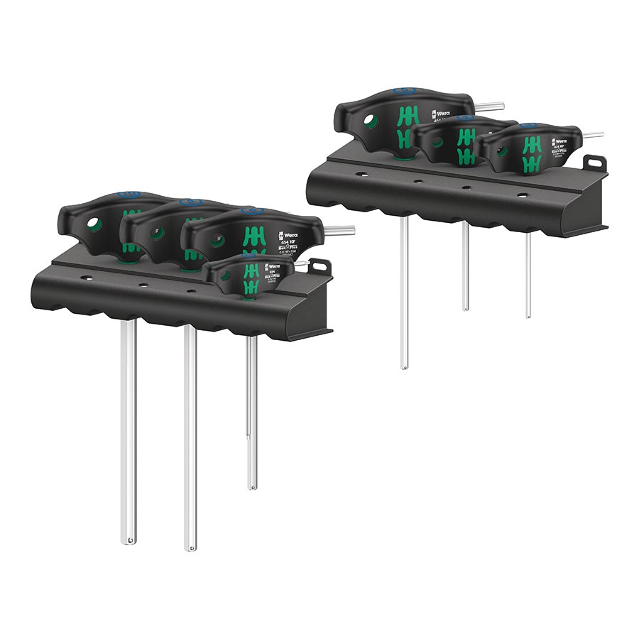 Hex Wrench Wera Wera 454/7 HF Set 1 screwdriver set T-handle screwdrivers Hex-Plus holding function 7 pieces Dark Slate Gray