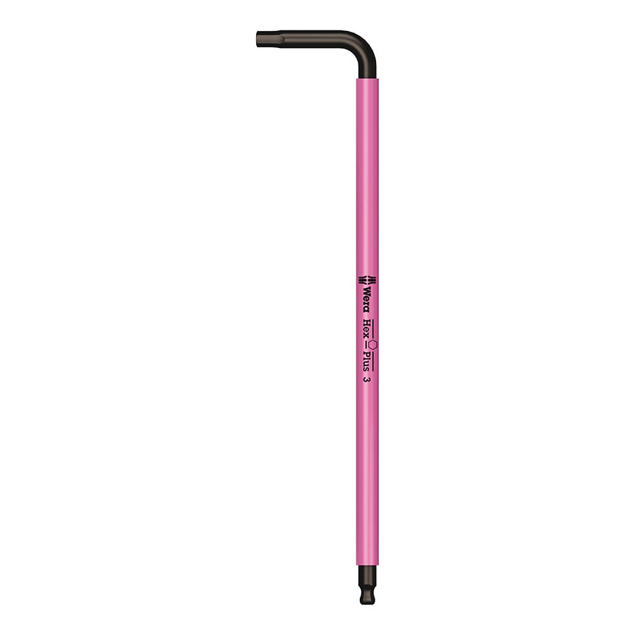 Hex Wrench Wera Wera 950 SPKL L-Key Hex Wrench - 3mm Pink Pale Violet Red