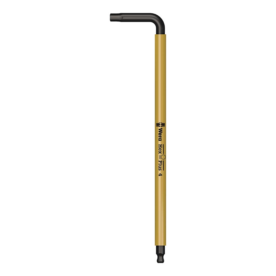 Hex Wrench Wera Wera 950 SPKL L-Key Hex Wrench - 4mm Yellow Dark Khaki