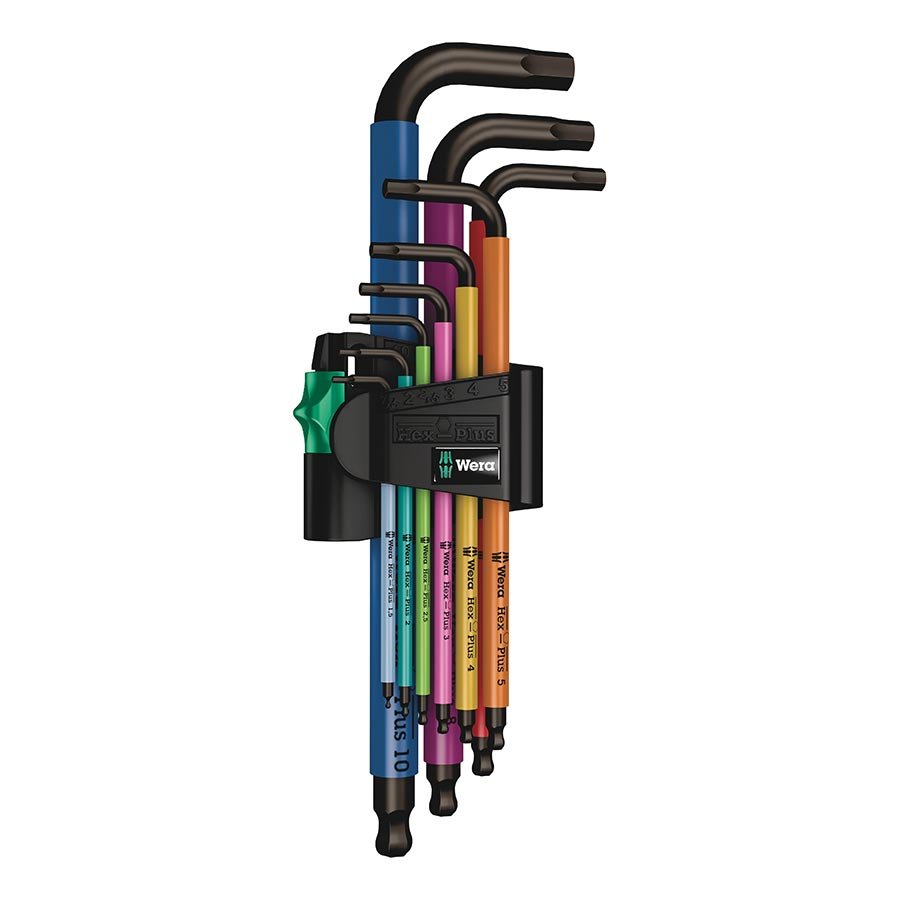 Hex Wrench Wera Wera 950/9 Hex-Plus SB L-Key Hex Wrench Set - Metric Multicolor Dark Slate Gray