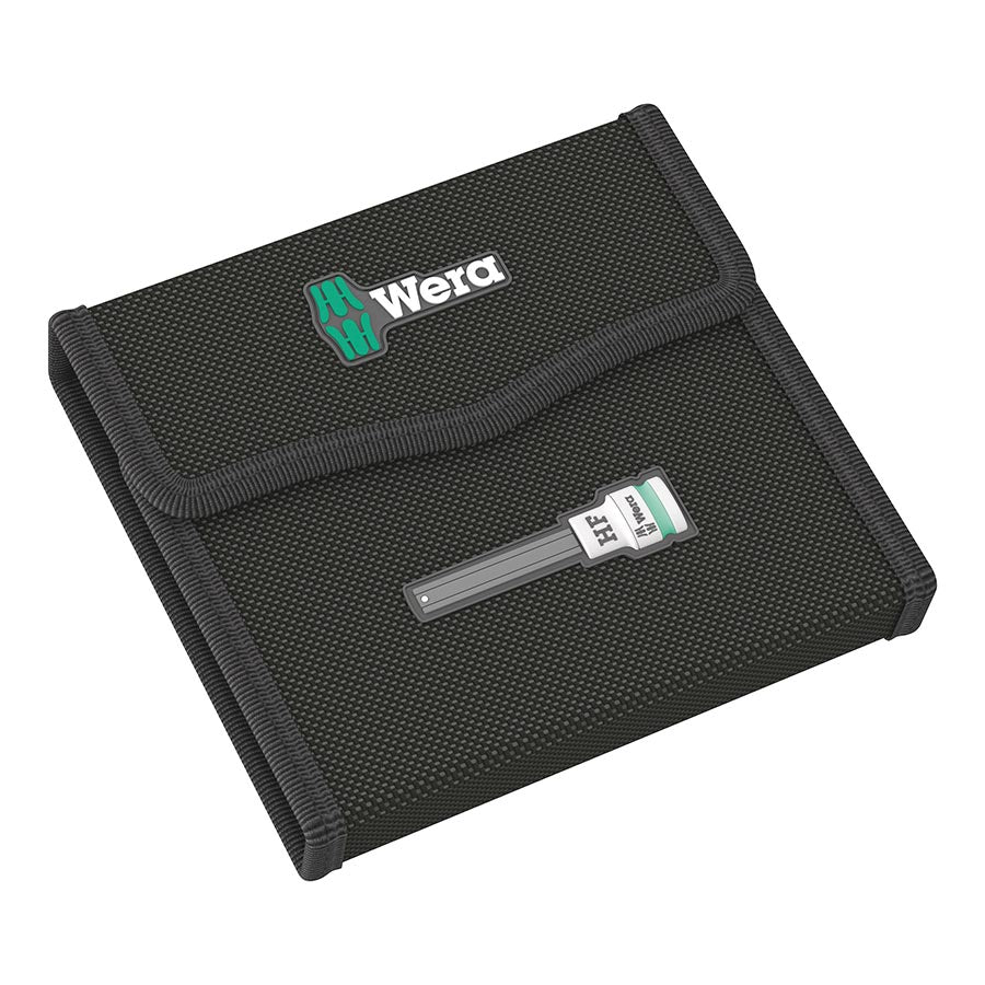 Ratchets and Bits Wera Wera 8740 B HF 1 Zyklop bit socket set holding function - 3/8" drive 7 pieces Dark Slate Gray