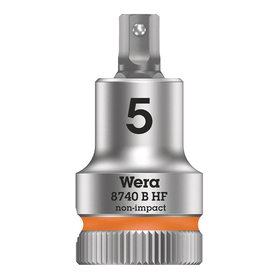 Ratchets and Bits Wera Wera 8740 B HF Bit 3/8" - 5mm x 35mm Light Slate Gray