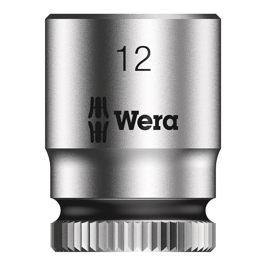 Ratchets and Bits Wera Wera 8790 HMA Zyklop 1/4" - Socket 12mmm Gray
