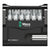 Ratchets and Bits Wera Wera Bit-Check 12 Metal 1 Bit Holder and Bit Set - 1/4" Drive Dark Slate Gray