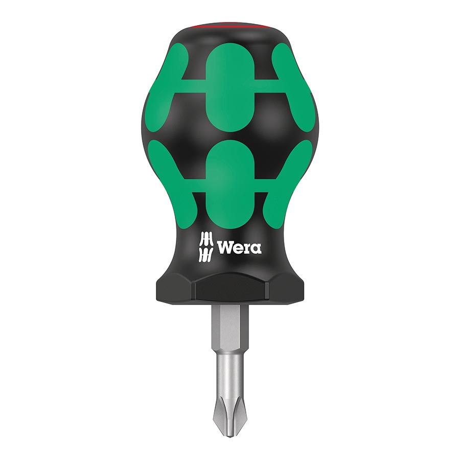 Screwdrivers Wera Wera 350 Stubby Screwdriver Philips PH 2 x79mm Dark Slate Gray