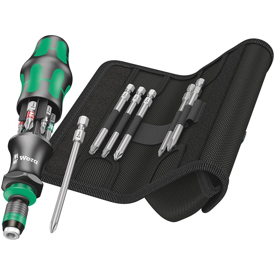 Screwdrivers Wera Wera Kraftform Kompakt 20 Screwdriver Pouch included Dark Slate Gray