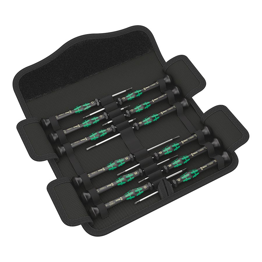 Screwdrivers Wera Wera Kraftform Micro 12 Universal 1 Screwdriver Set - 12 Piece Dark Slate Gray