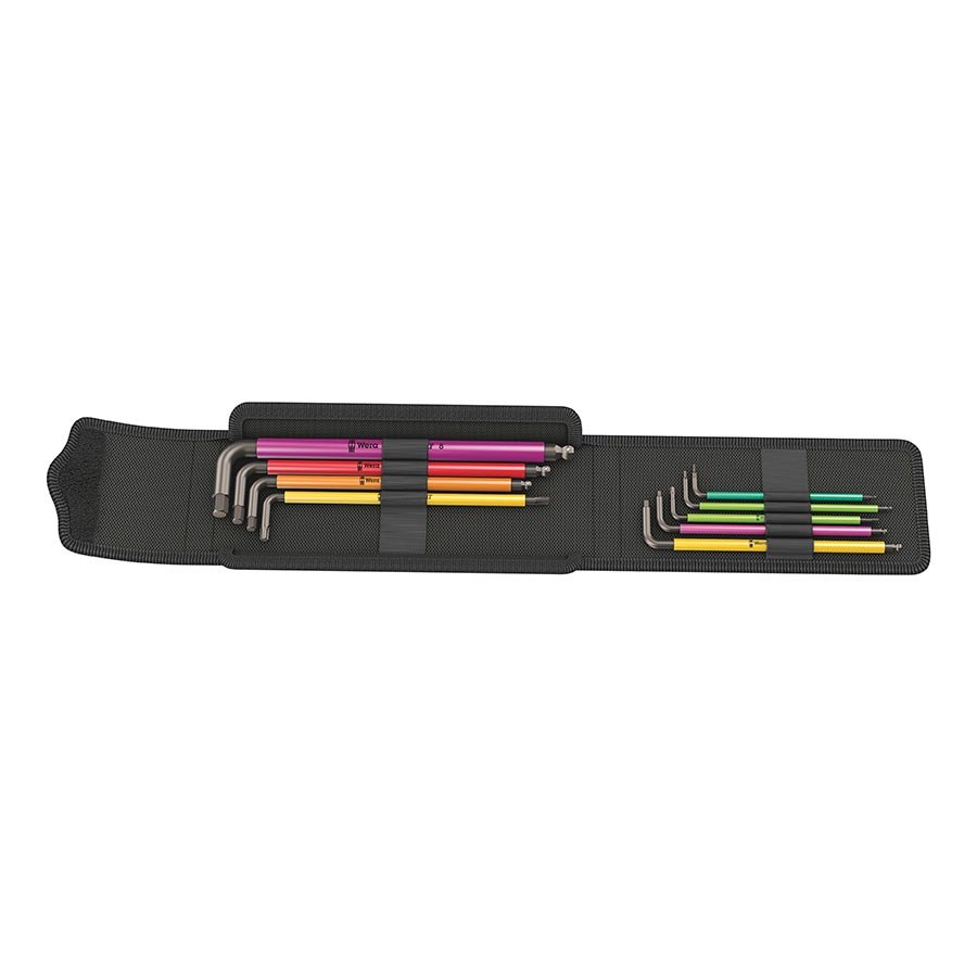 Tool Kit Wera Wera Bicycle Set 4 Hex and Torx L-Key Wrench Set - Multicolor Dark Slate Gray