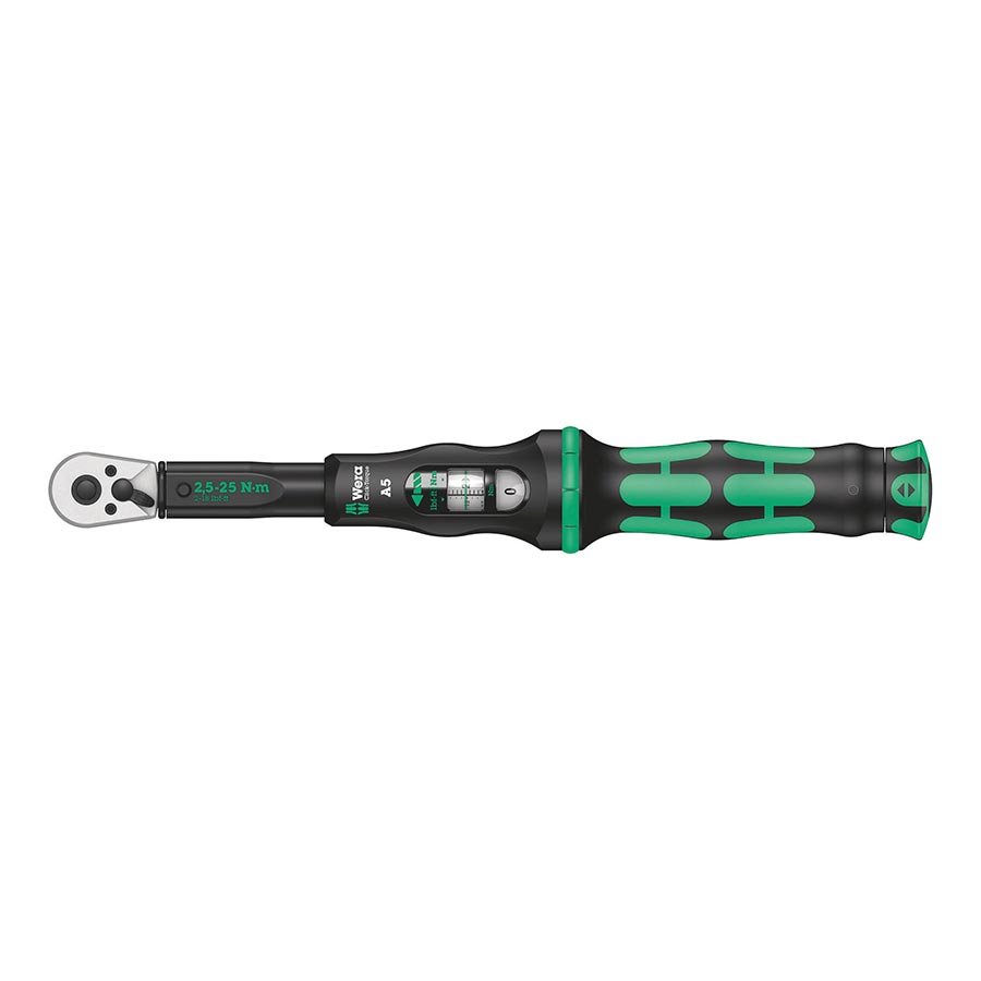 Torque Wrench Wera Wera Click-Torque A 5 Torque Wrench - with Reversible Ratchet 1/4" Dark Slate Gray