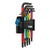 Torx Wrench Wera Wera 967/9 TX HF 1 L-Key Torx Wrench Set - 9 Piece with Holder Multicolor Dark Slate Gray